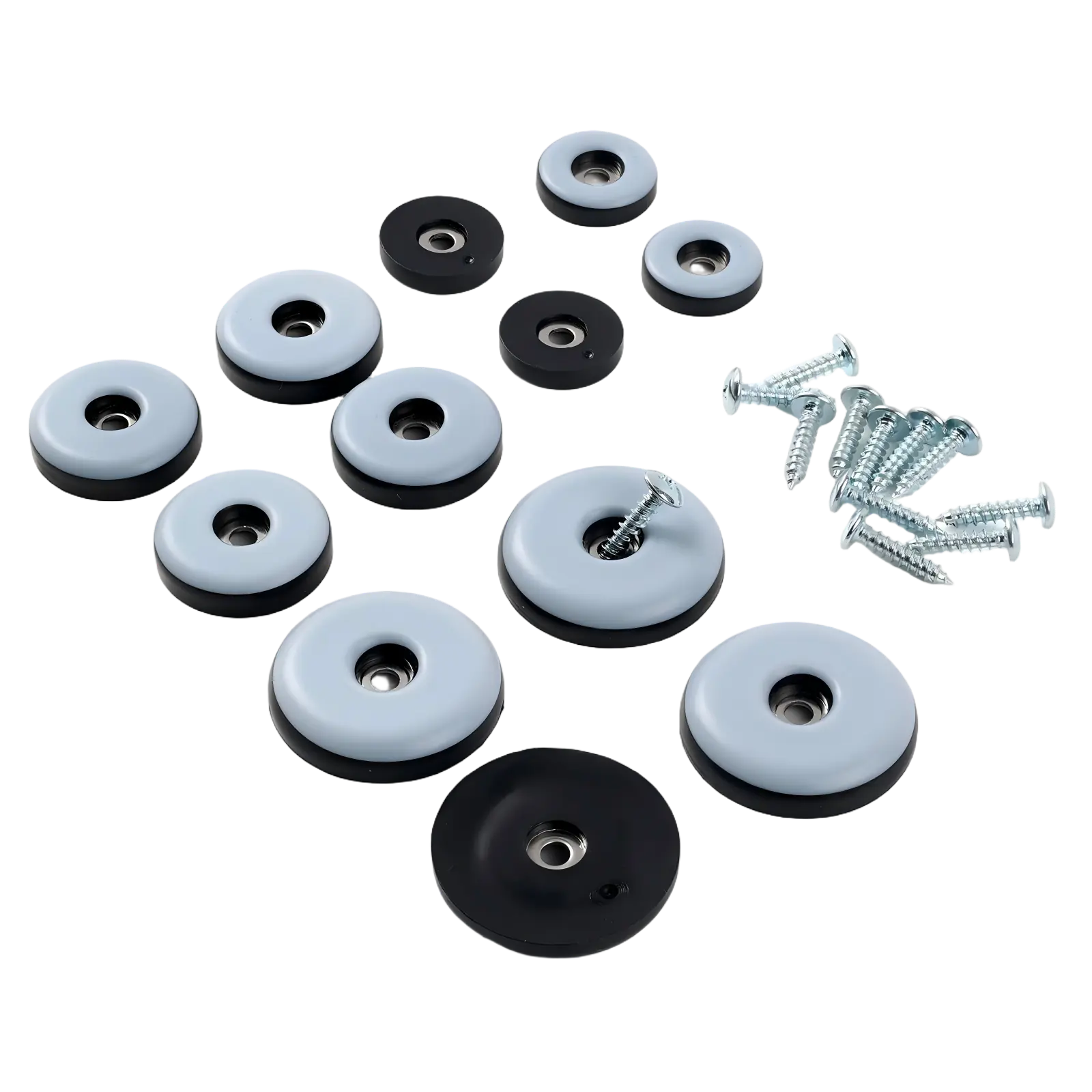 Screw-on PTFE furniture glides